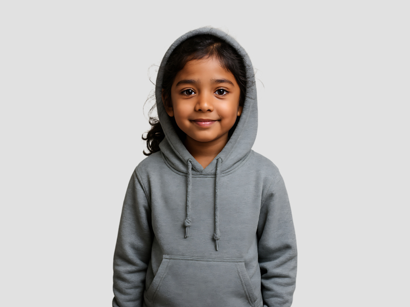 Kids Fleece Hoodie Sweatshirt For Winter Protection