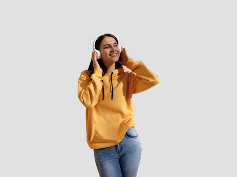 Women\'s Fleece Hoodie Sweatshirt For Winter Casual Wear