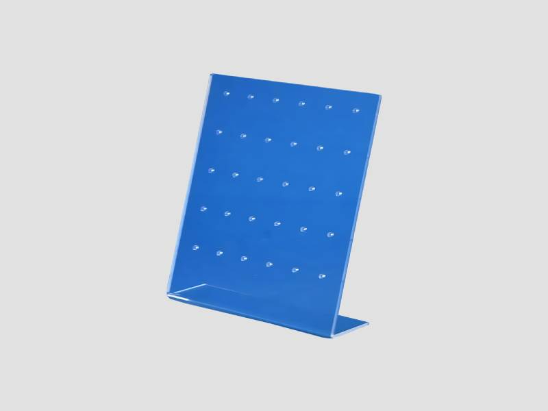 Acrylic Ring and Earring Display Stand for Jewellery Showcasing and Organization