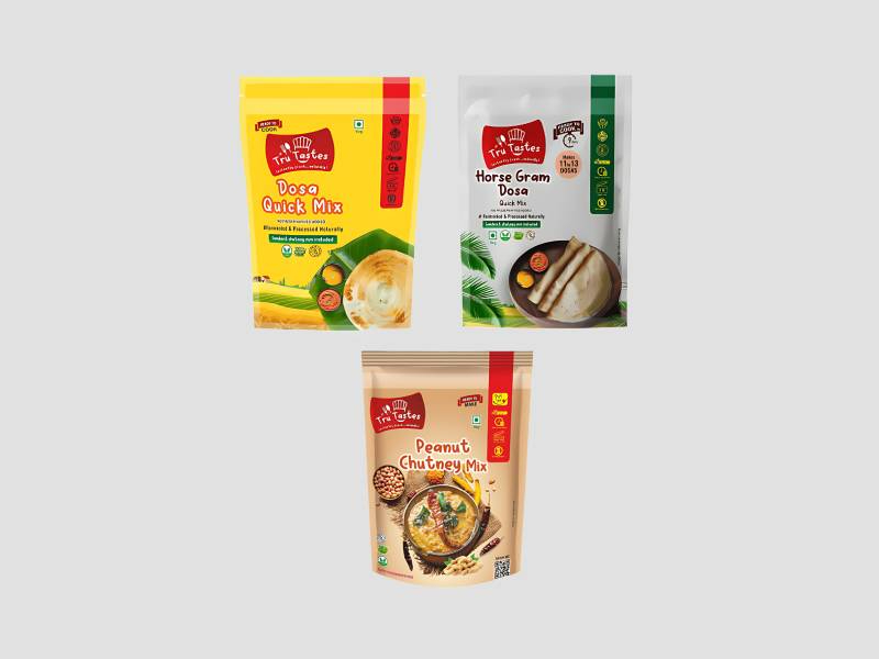 Complete Dosa Feast 3 Combo Pack For Retail & Food Service