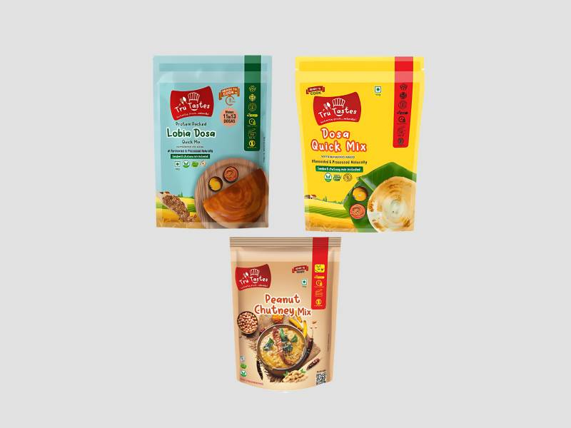 Dosa & Chutney Bonanza 3 Combo Pack For Retail Supply