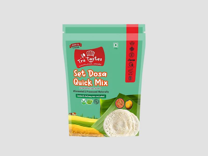 Set Dosa Mix Soft Texture For Retail & Food Service