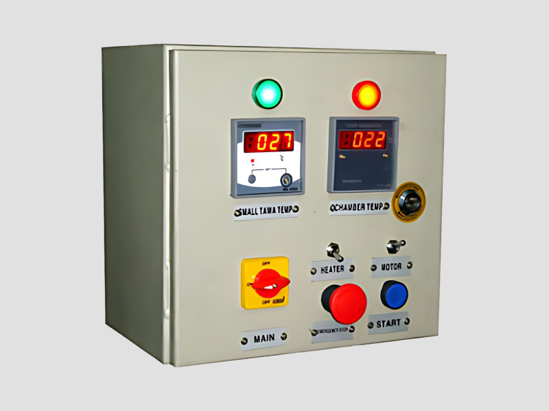 Industrial Temperature Monitoring Control Panel for Equipment
