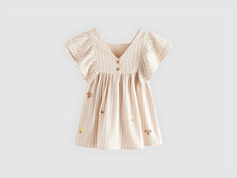 Embroidered Dress For Ethnic And Festive Wear