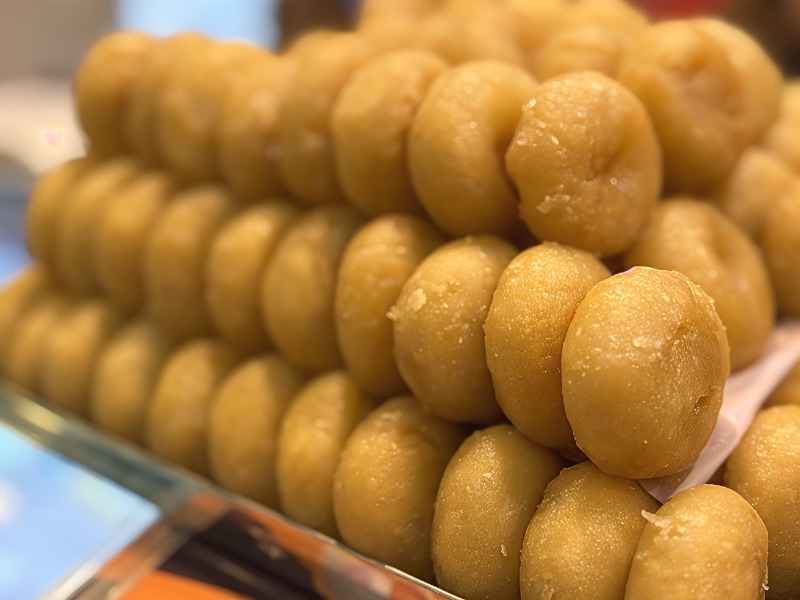 Indian Balushahi Mithai With Sugar Glaze For Festivals And Celebrations