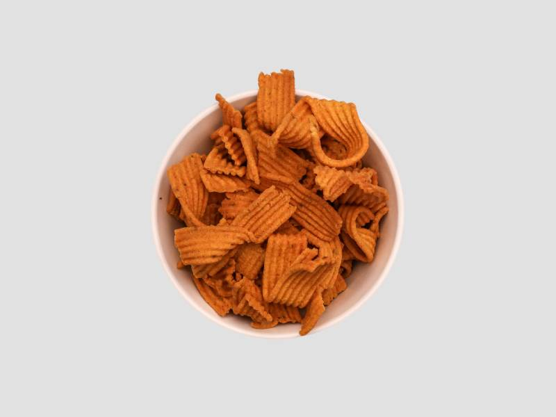 Ribbon Pakoda Traditional Snack For Crunchy Tea Time Use