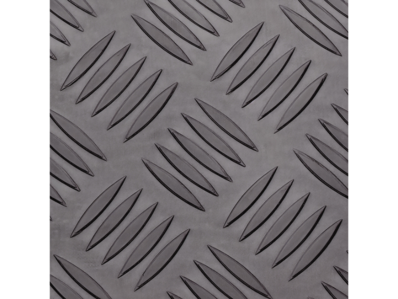 Chequered Plate Rubber Mats Anti Slip Industrial Flooring