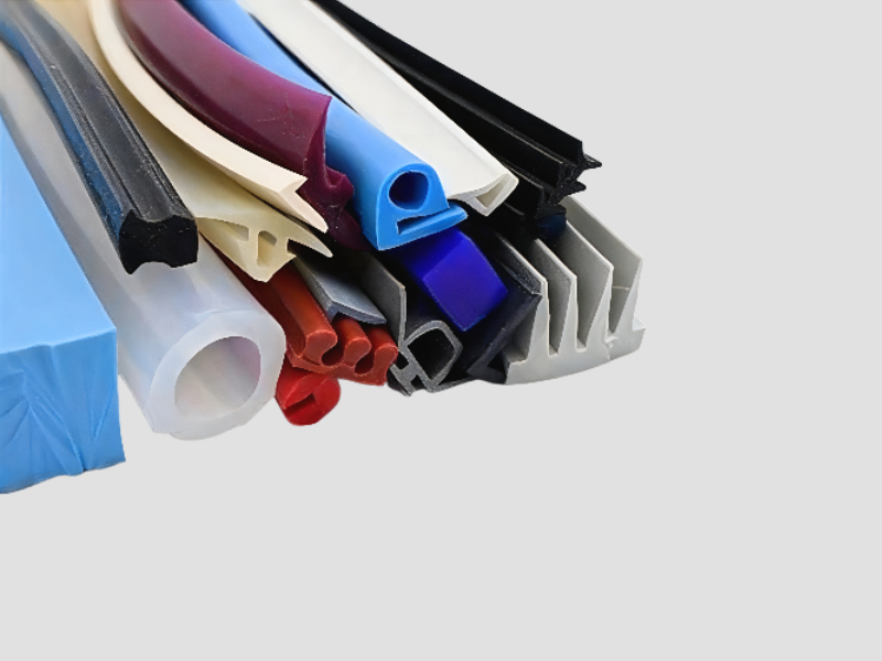 Silicone Sponge Cords Strips Beadings Soft Sealing Profiles