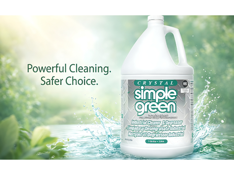 Crystal Simple Green Industrial Floor Cleaner Green  A+ 3