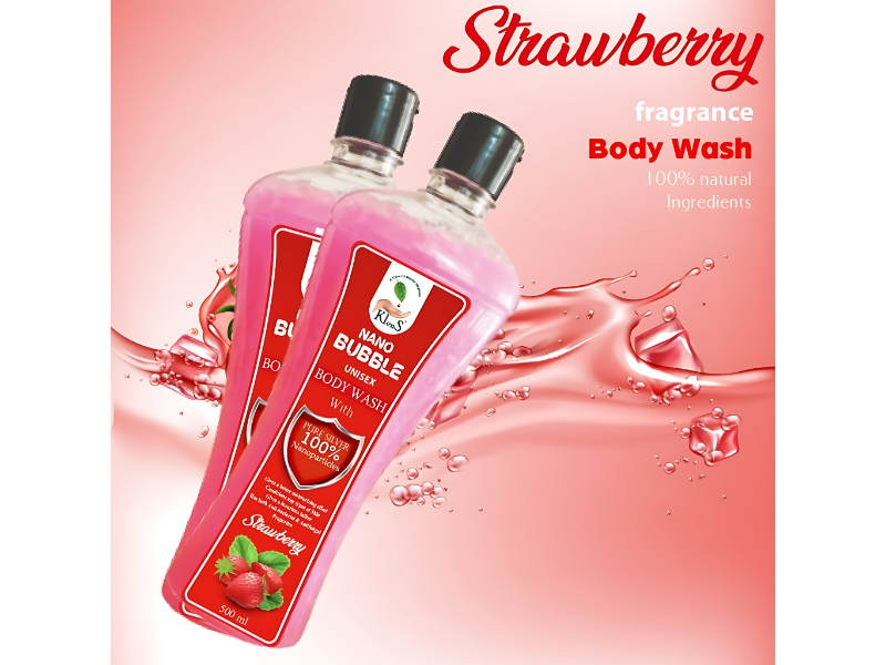 Strawberry Fragrance Body Wash 