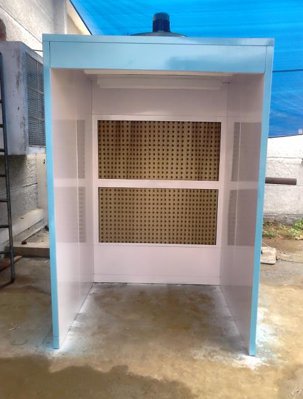 5FT Width Wet Type Paint Booth For Painting