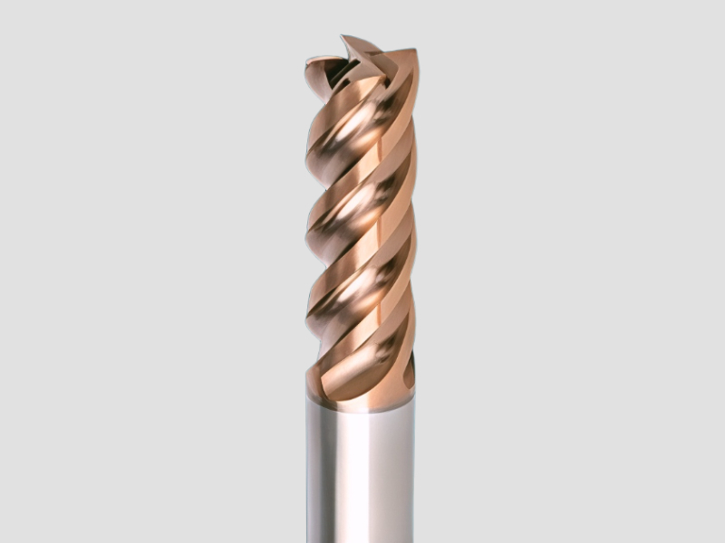 Cyclotron Flat Carbide Endmill 4 Flute
