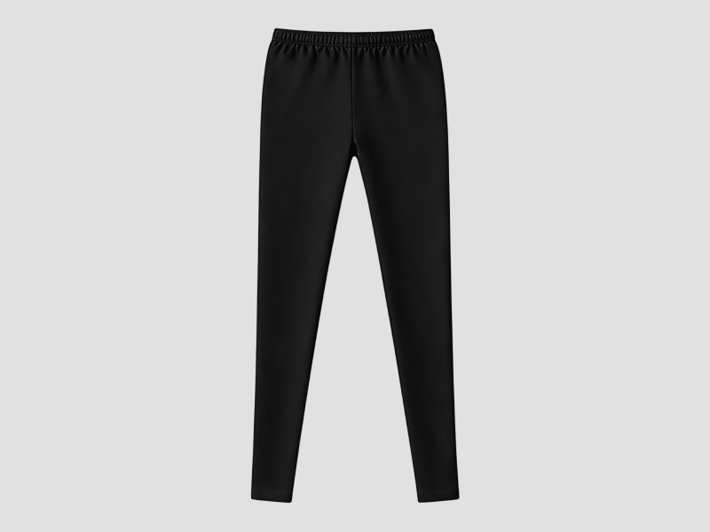 Black Leggings Stretchable Cotton Women Casual Wear