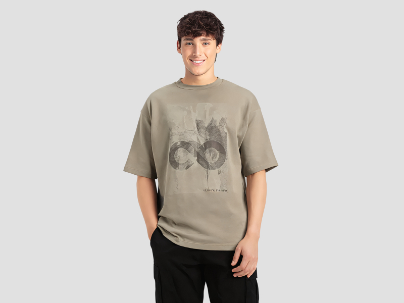 Oversized T Shirts Men Cotton Relaxed Fit Streetwear