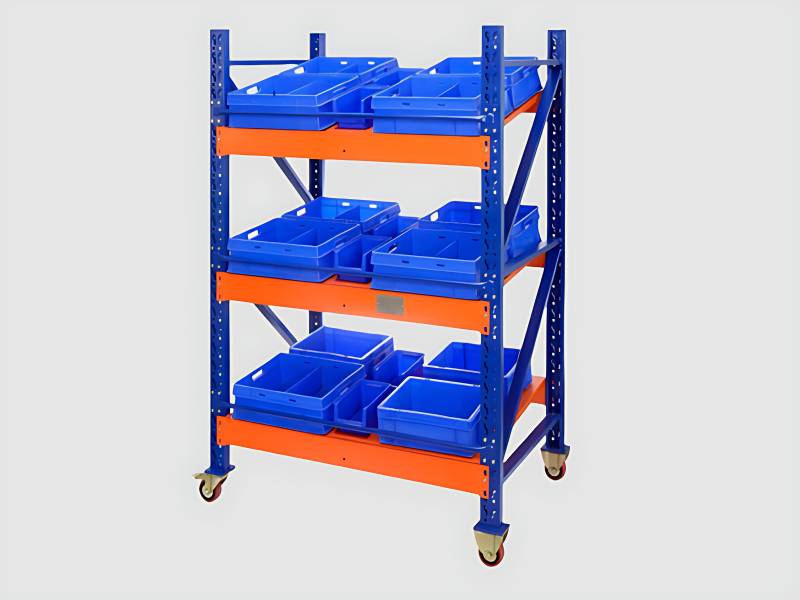 Compact Movable Rack Trolley