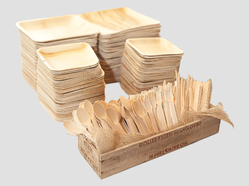 Disposable Wooden Cutlery Set