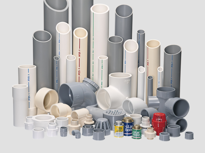 PVC Pipes and Fittings