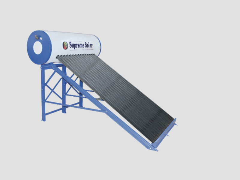 Supreme Solar Water Heater 200 LPD Stainless Steel Domestic Use