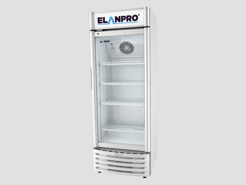 Elanpro Glass Top Freezer ECG 305 DLX