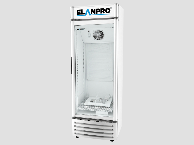 Elanpro Glass Top Freezer ECG 405 DLX