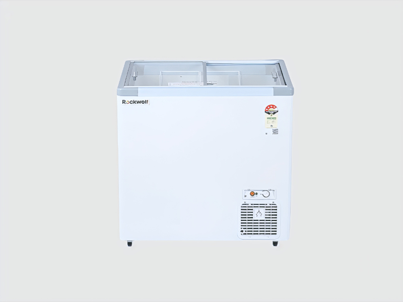 SFRN250GT 205 Litres Glass Top Deep Freezer For Display Storage