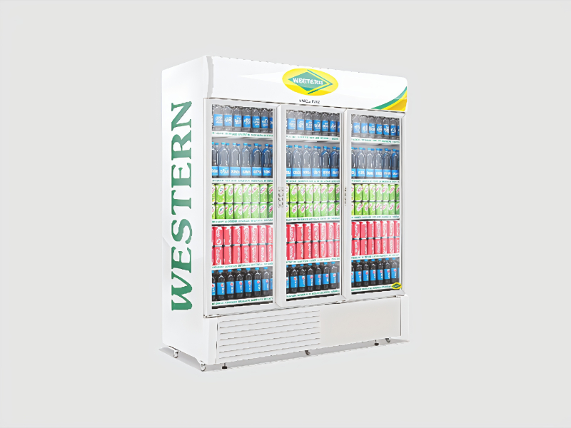 SRC1800-GL Triple Door Visi Cooler For Large Commercial Display