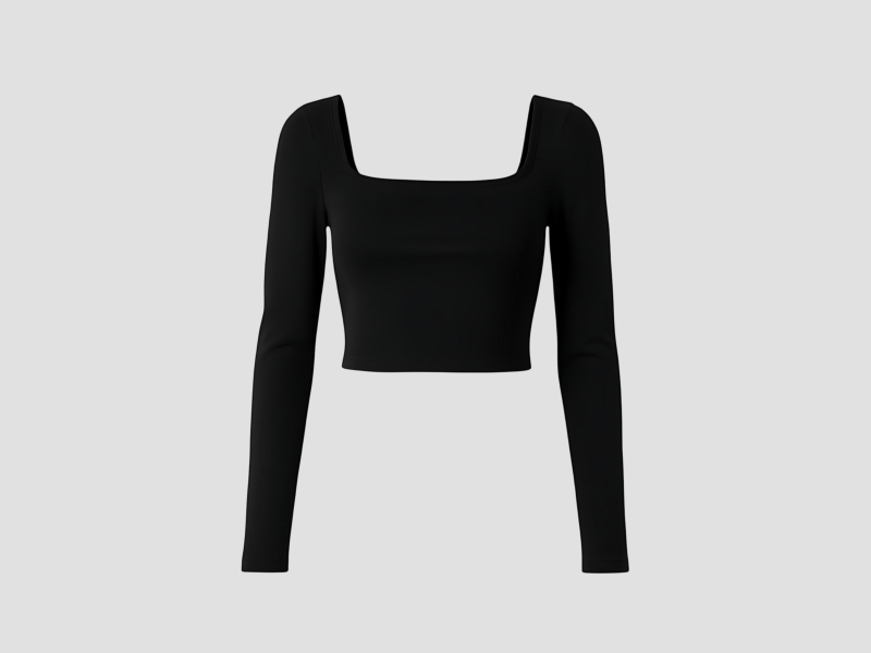 Crop Top with Full Sleeve