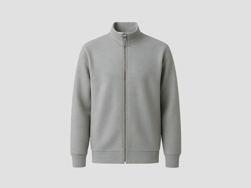 Sweatshirt with a Zip