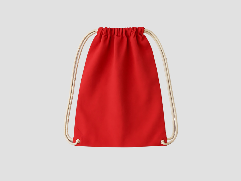 Unisex Cotton Drawstring Bag