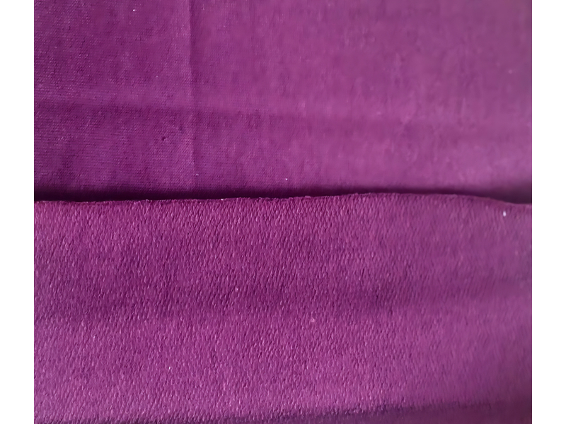 Maroon Pc French Terry Fabric