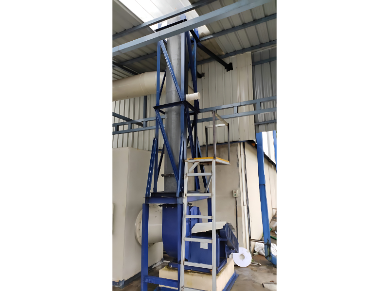 Compact Pipeline Integrated Scrubber System For Industrial Gas Treatment