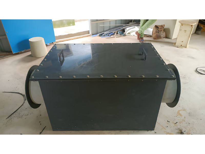 Dry Scrubber System For Industrial Gas And Dust Filtration