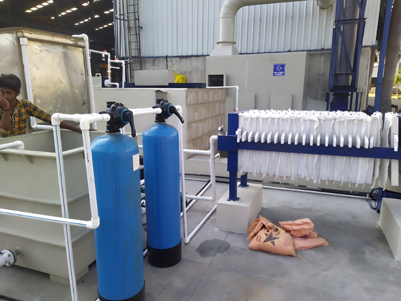 Modular Effluent Treatment Filtration System For Industrial Wastewater