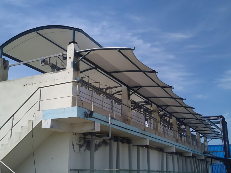 Tensile Membrane Fabric Structure For Modern Architectural Applications
