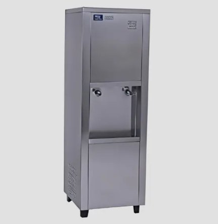 CJ Water Stainless Steel 2 Tap Water Cooler