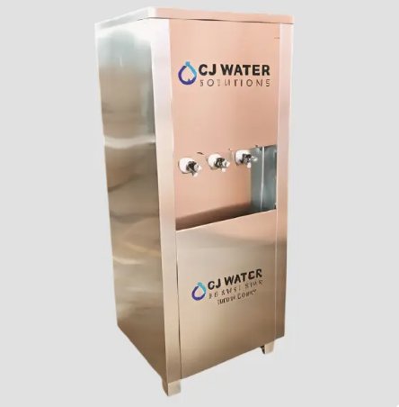 CJ Water Stainless Steel 3 Tap Water Cooler