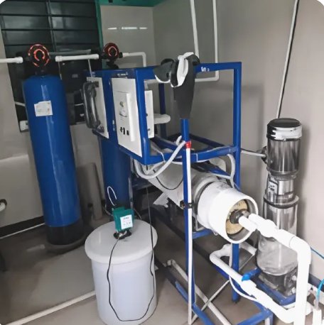 Industrial RO Plant 500 LPH Dual Vessel System