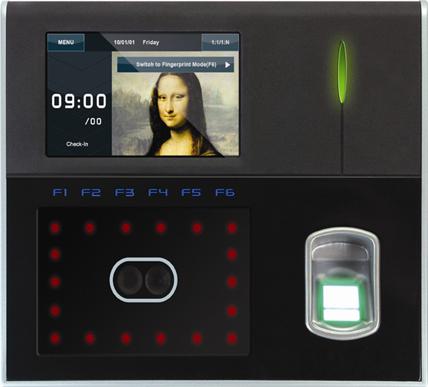 Face And Finger Biometric Access Control System with Infrared & Optical Scanner