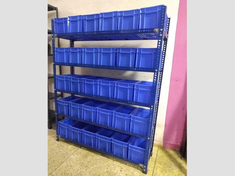 Bin Rack Organized Storage System For Industrial And Retail Applications