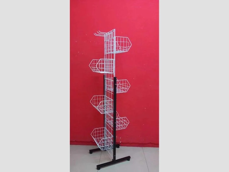 Grid Display Rack Modular Grid Panel Display For Retail Merchandising