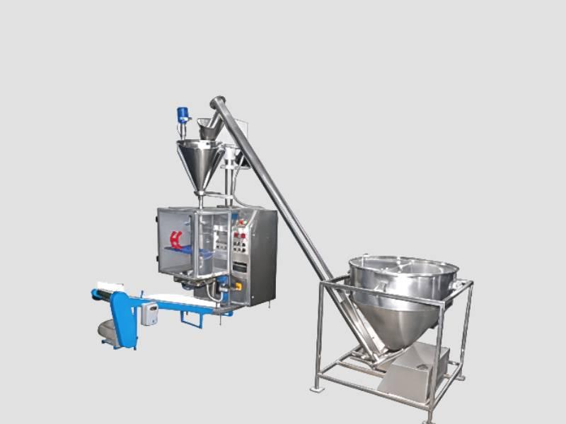 Collar Filling Machine for Pouch Packaging