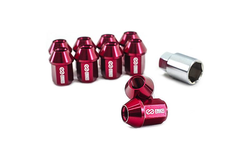 Permaisuri Accessories Performance Duralumin Wheel Lock & Nut Set Red