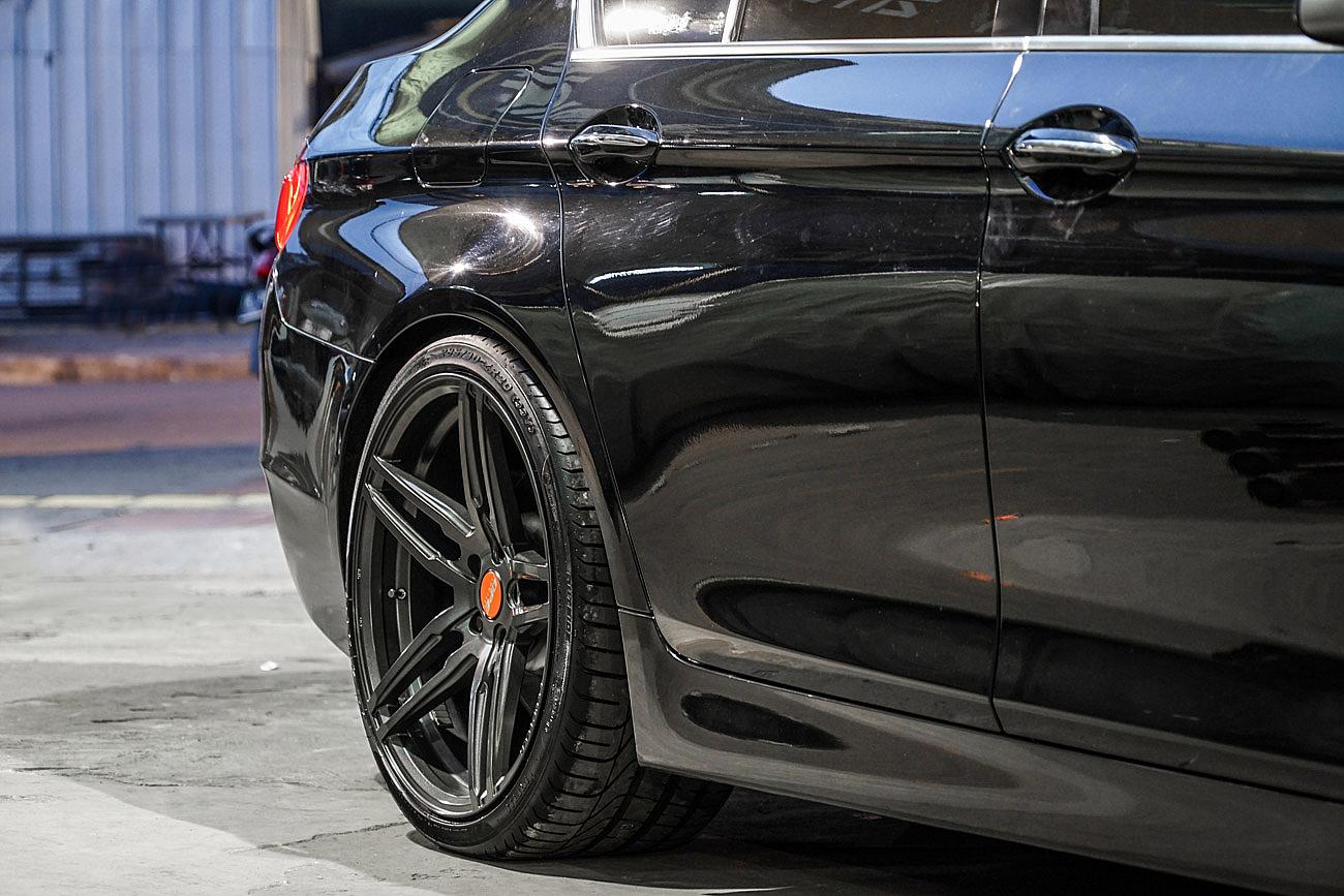 DPE FLOWTECH FT-5S + BMW F10 on PIRELLI PZERO