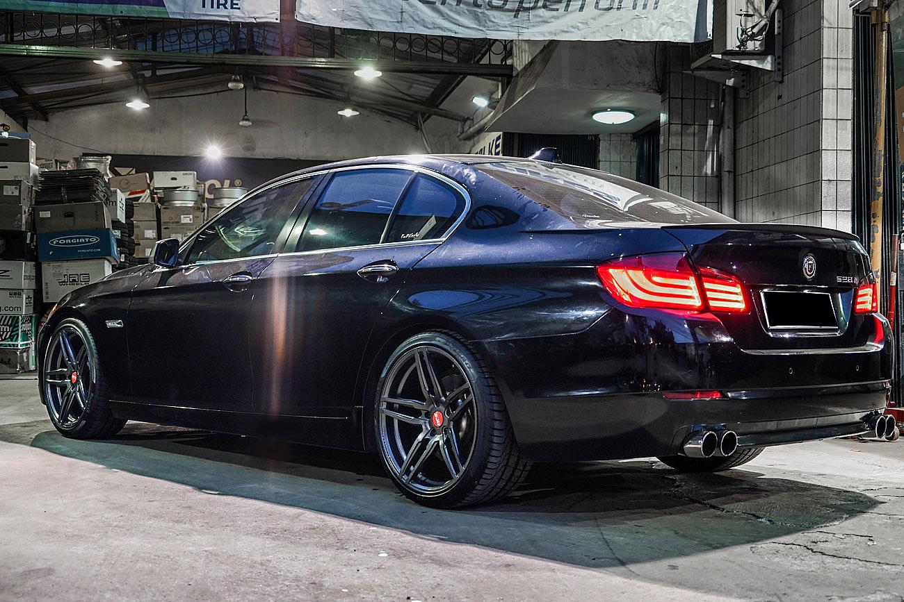 DPE FLOWTECH FT-5S + BMW F10 on PIRELLI PZERO