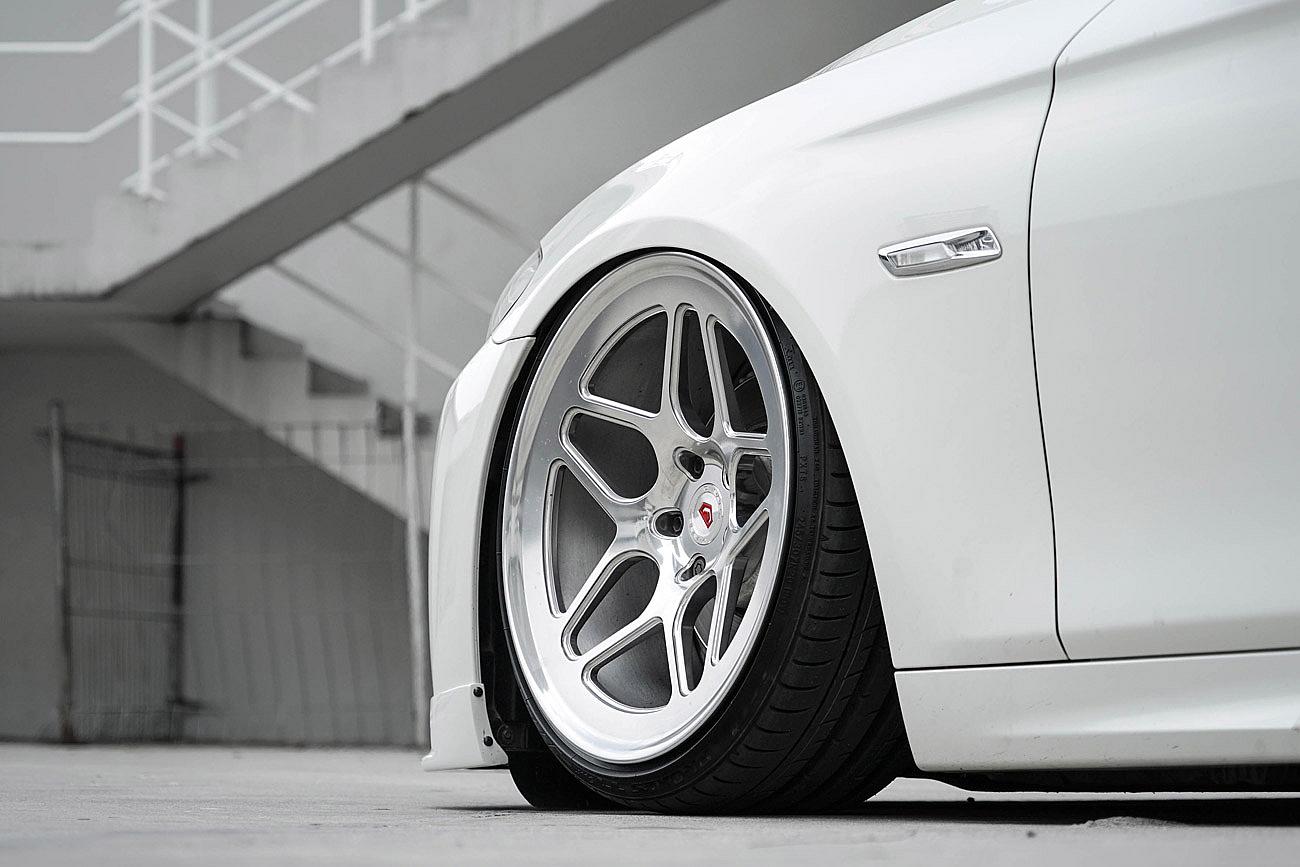 Slammed Down F10 with VOSSEN LC104