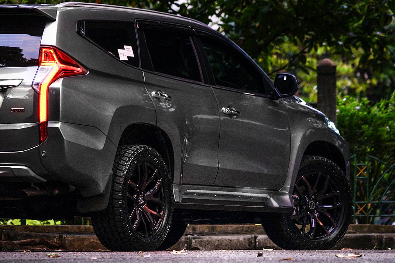 Rays Daytona FDX F6 on Pajero Sport Dakar