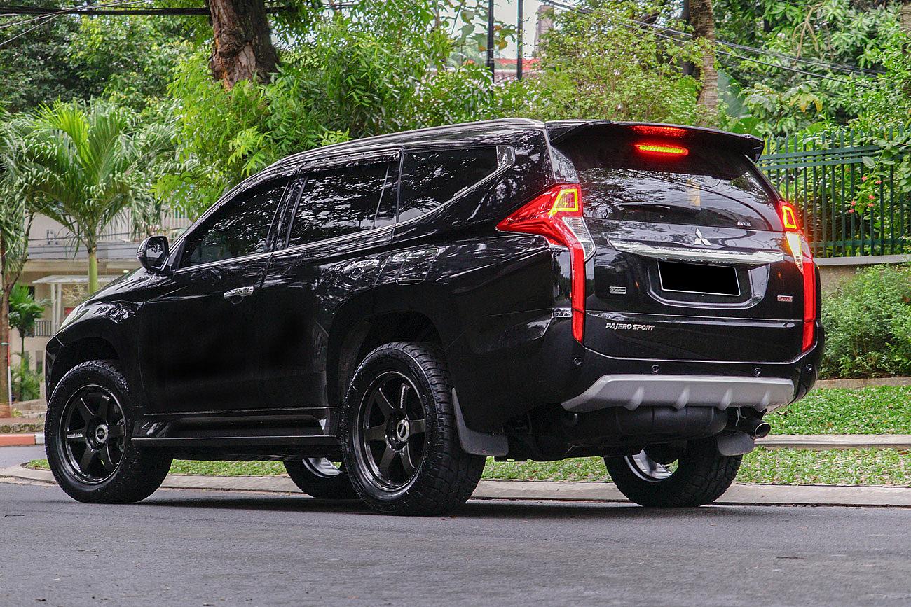 Rays TE37 Ultra Large PCD on Pajero Sport