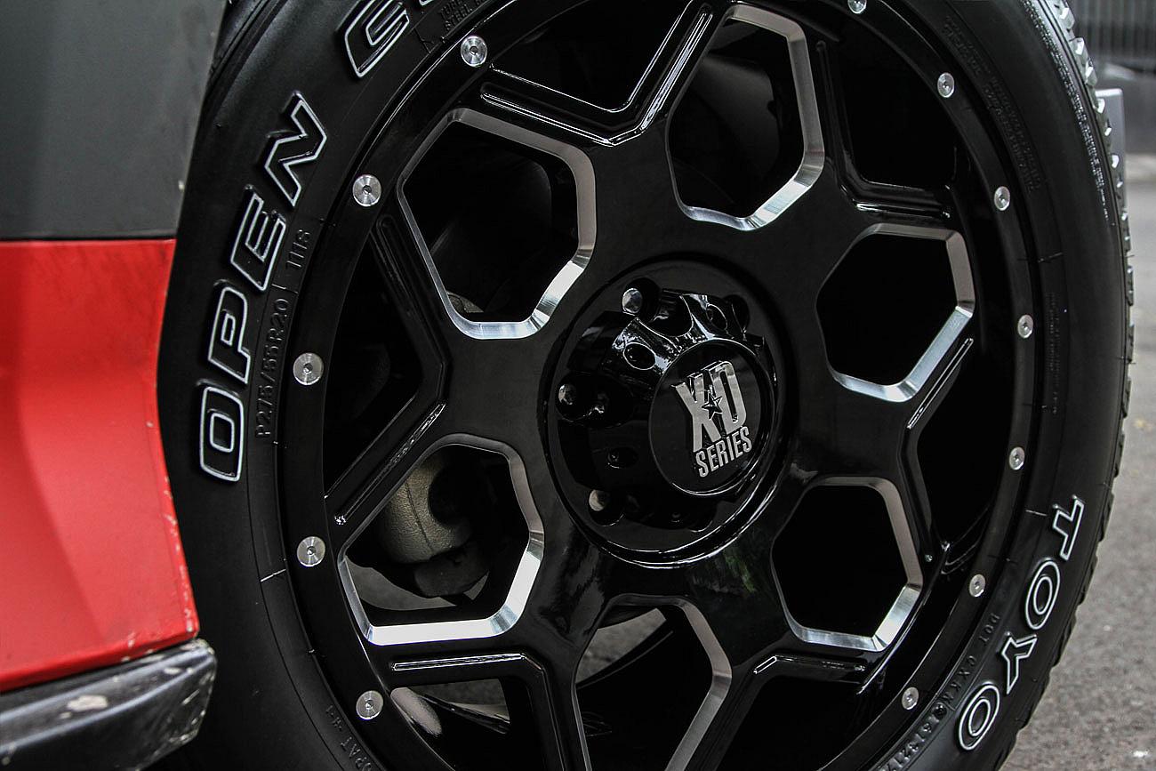 Toyo Open Country A/T+XD Series Battalion on Pajero Sport