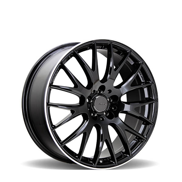 2x9 Glossy Black