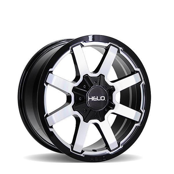 HE909 Gloss Black Machined 